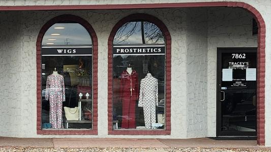 Front of  Tracey's Mastectomy Boutique