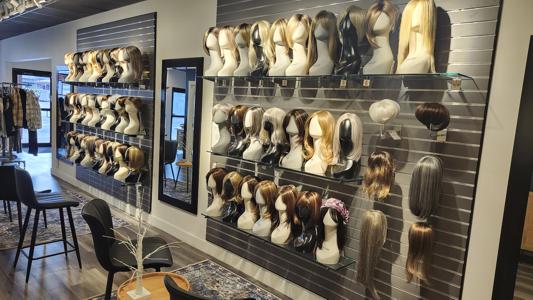 Exciting Inventory of Wigs in Tracey's Mastectomy Boutique