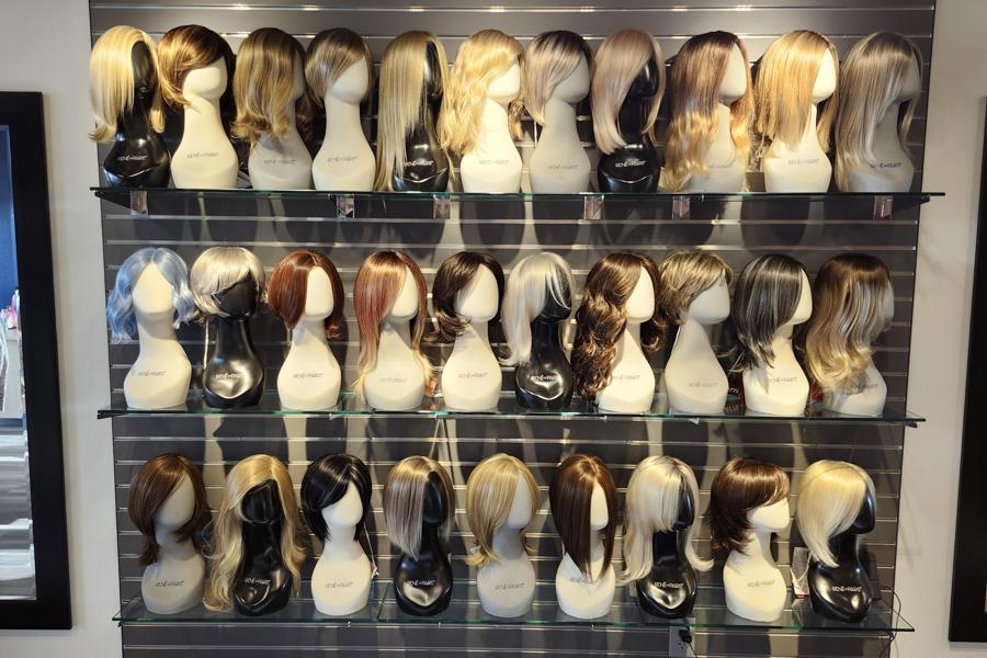 Wigs from Tracey's Mastectomy Boutique