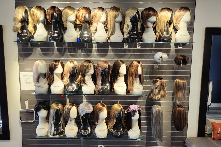 Wigs from Tracey's Mastectomy Boutique